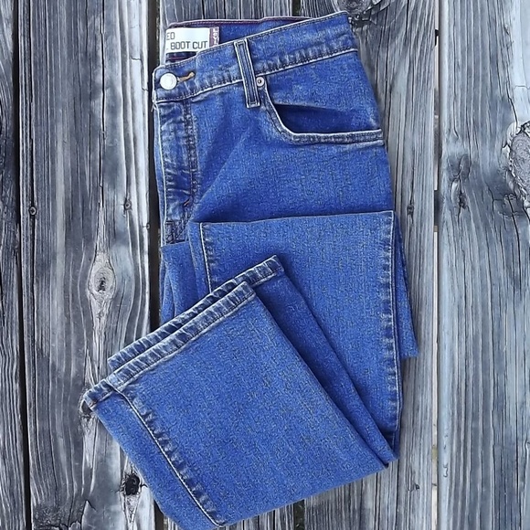 Levis 550 Blue Jeans Relaxed Boot Cut - Picture 1 of 6